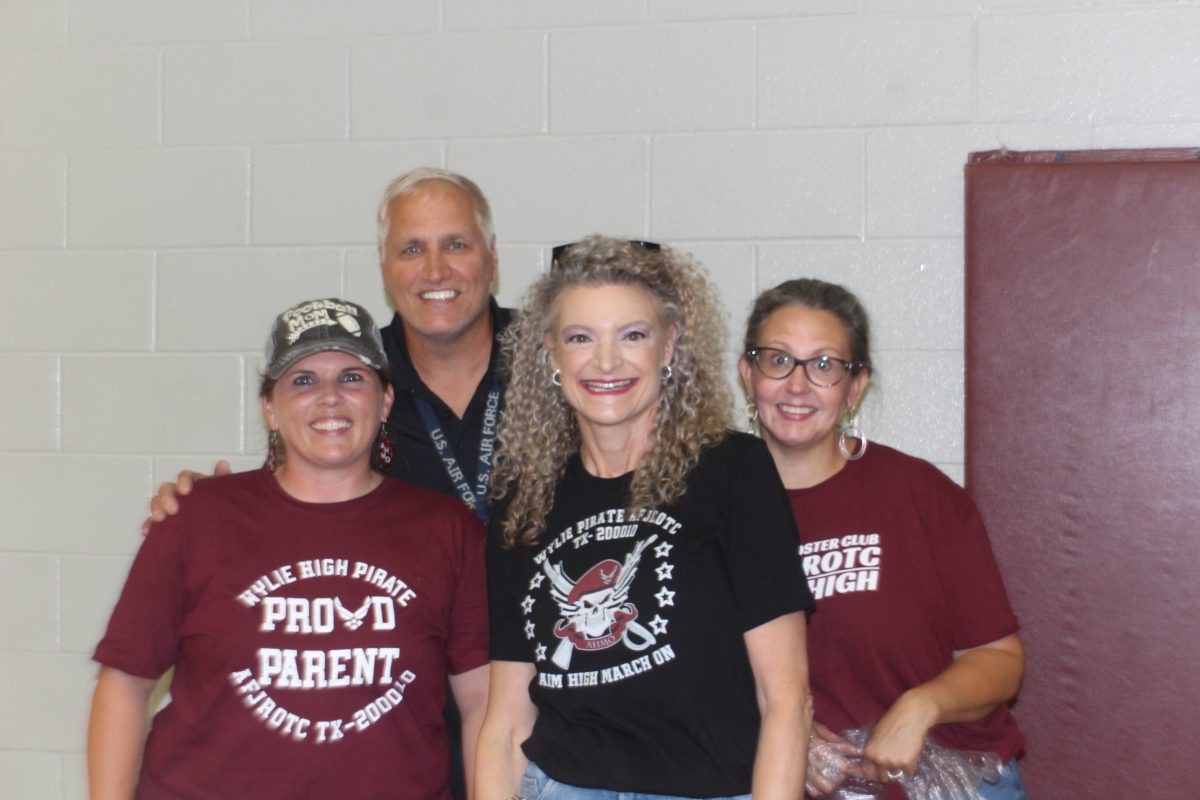 Booster Club members and Colonel