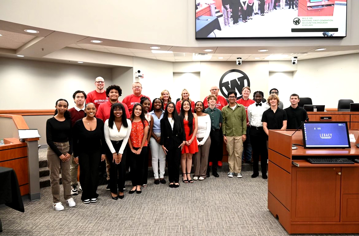 Induction of this year's college board scholars