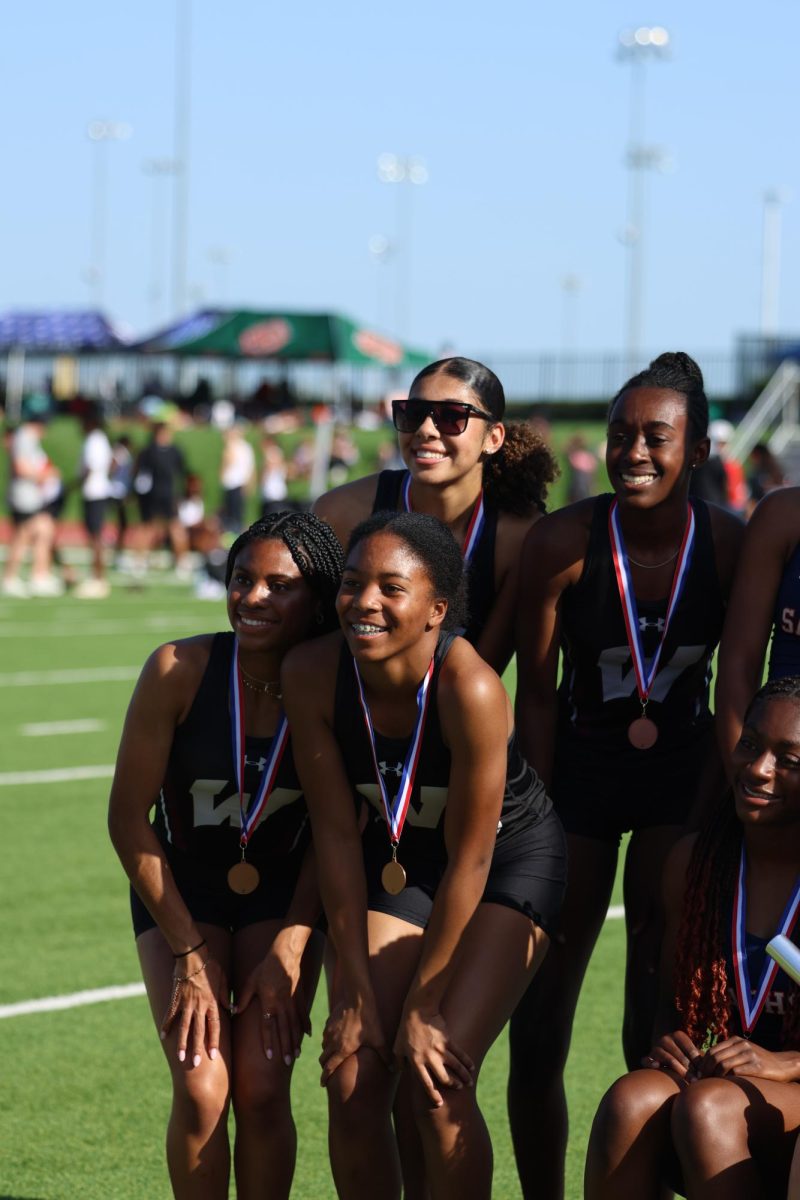 Girls 4x200 Team Breaks School Record at Area Track Meet