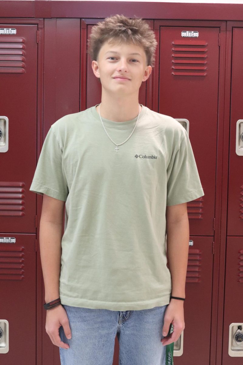 Brennan Bragvad (sophomore)