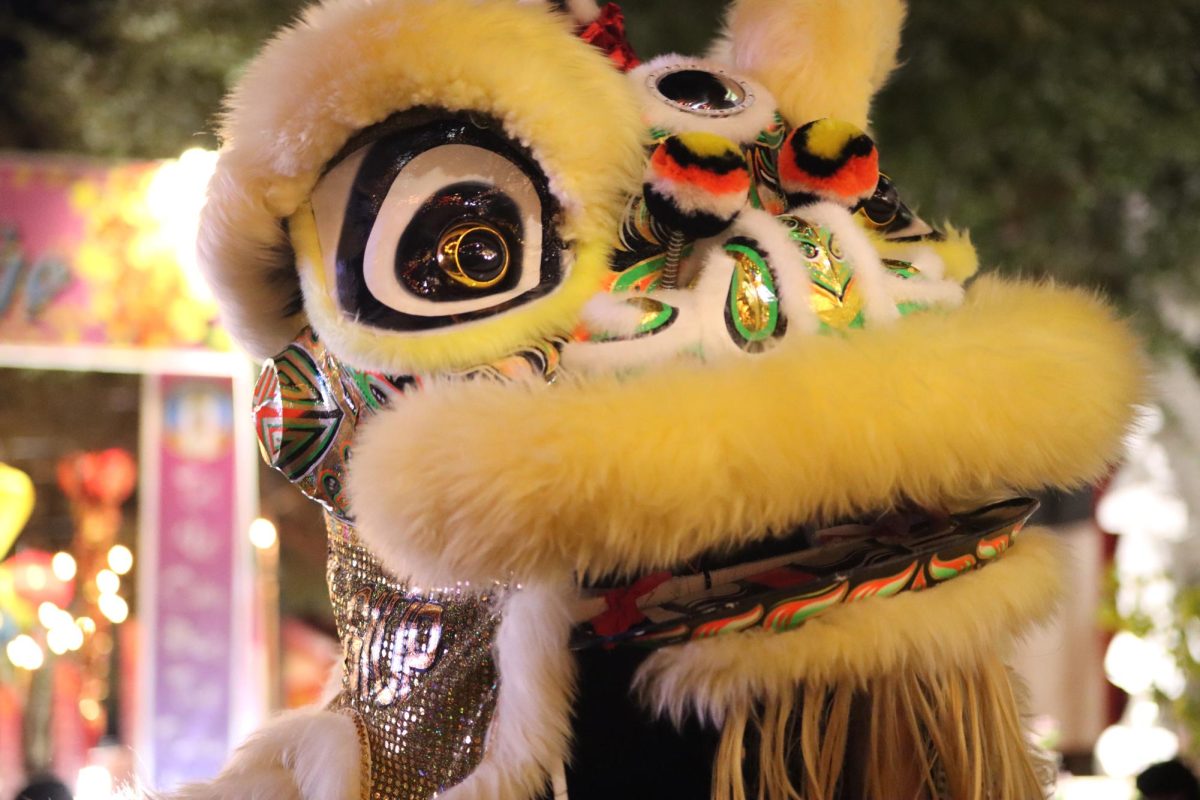 Holy Trinity Lion Dance perform at Mother of Perpetual Help Catholic Parish in Garland, Texas